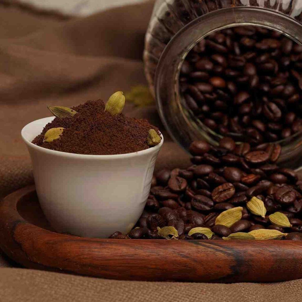 Coffee with cardamom